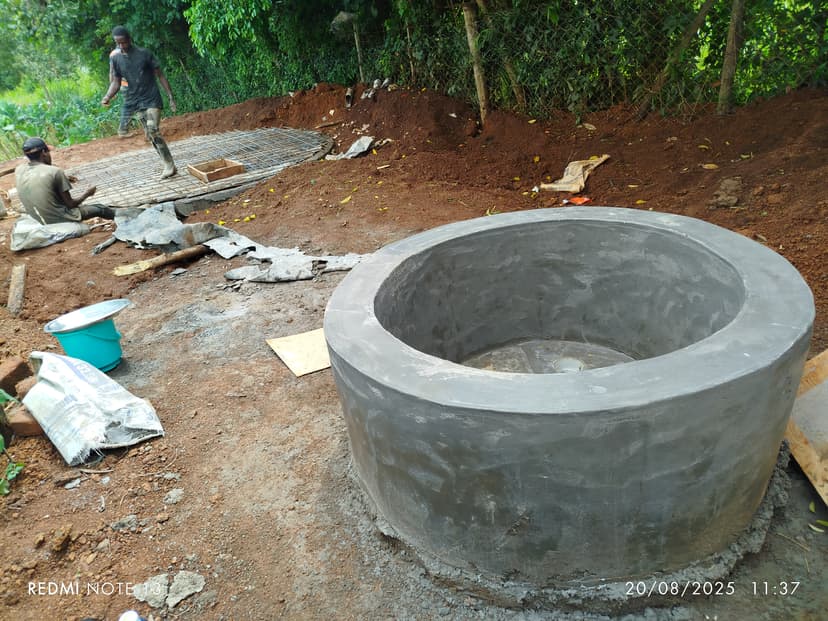 Biogas construction