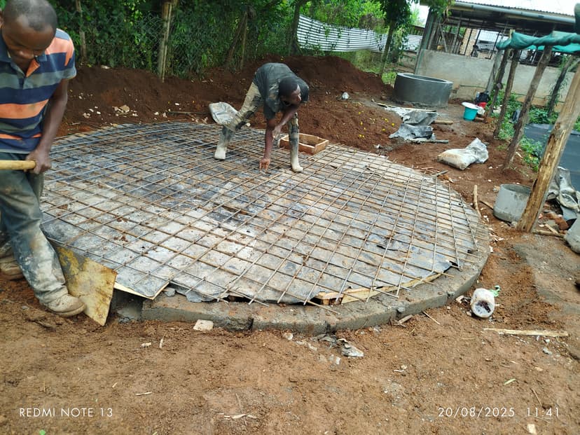 Biogas construction